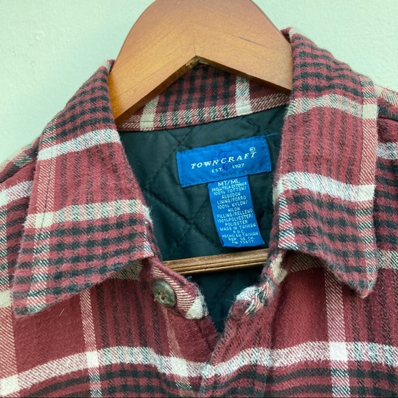 Towncraft Flannel Quilted Shackett ML - Picture 6 of 9